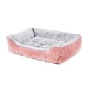 All Day Modern Luxe 2.0 Quilted Dog Basket Pink M-61x46x15cm