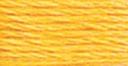 DMC Pearl Cotton Skein Size 5 27.3yd Medium Yellow