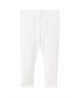 Seed Heritage Girl's Basic Legging Vintage White Size 1