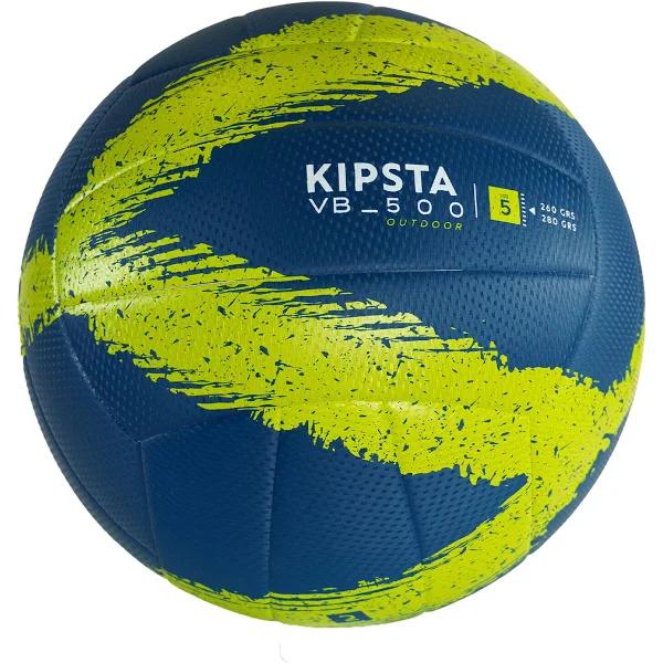 Decathlon Allsix Kipsta VBO500 Outdoor Volleyball - Dark Blue/Yellow - AfterPay & zipPay Available