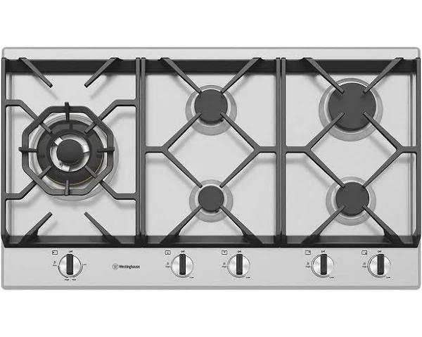 Westinghouse 90cm Gas Cooktop WHG958SC