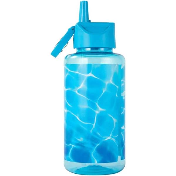 Kmart 1L Waves Cylinder Drink Bottle