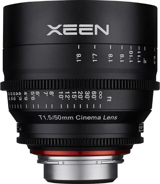 Samyang 50mm T1.5 Xeen Cine Lens For Canon EF Mount