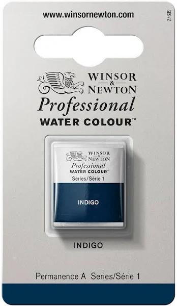 Winsor & Newton - Professional Water Colour Half Pan Indigo - S1