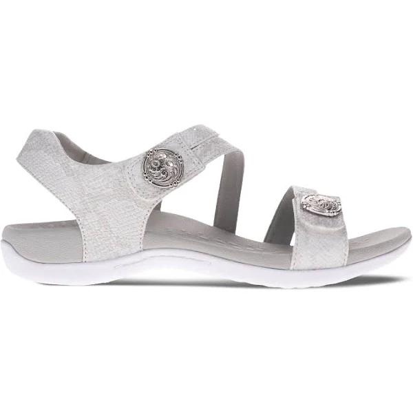 Scholl Orthaheel Arianna Womens Comfortable Supportive Sandals White 10 AUS or 41 EUR