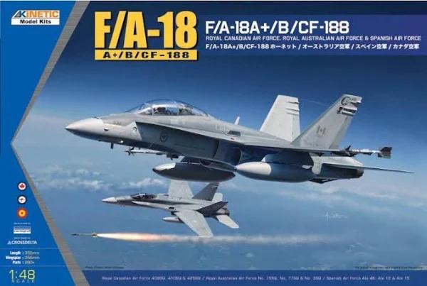 Kinetic 1/48 F/A-18A+, CF-18 Hornet RAAF Decals