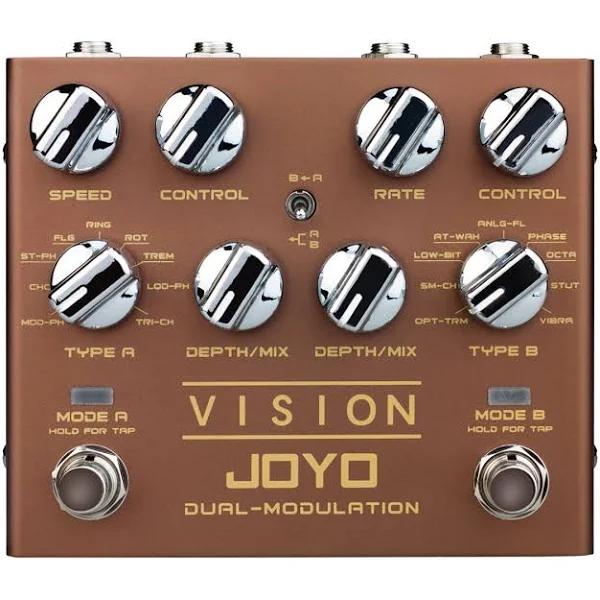 JOYO R09 Revolution Series Vision Dual Modulation Guitar Effects Pedal