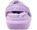 Crocs Kids Classic Lined Clog - Orchid