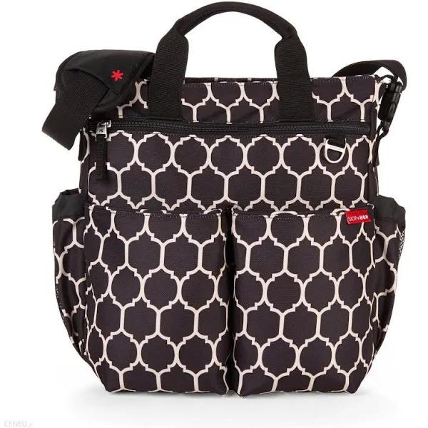 Skip Hop Duo Signature Diaper Bag - Onyx Tile