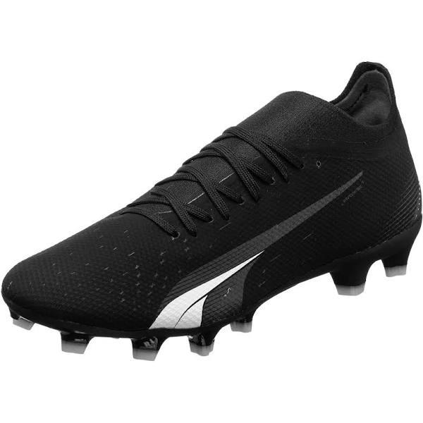 Puma Ultra Match Football Boots Black/White US Mens 8.5 / Womens 10