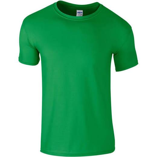 Gildan Mens Short Sleeve Soft-Style T-Shirt Irish Green M