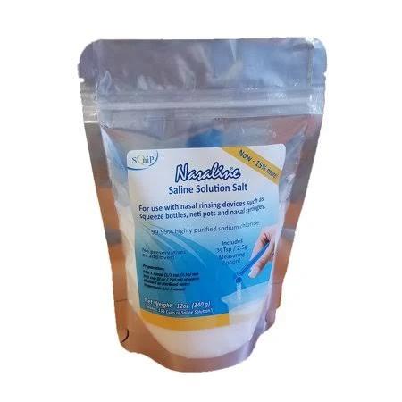 Nasaline Saline Solution Salt - 12 oz pouch