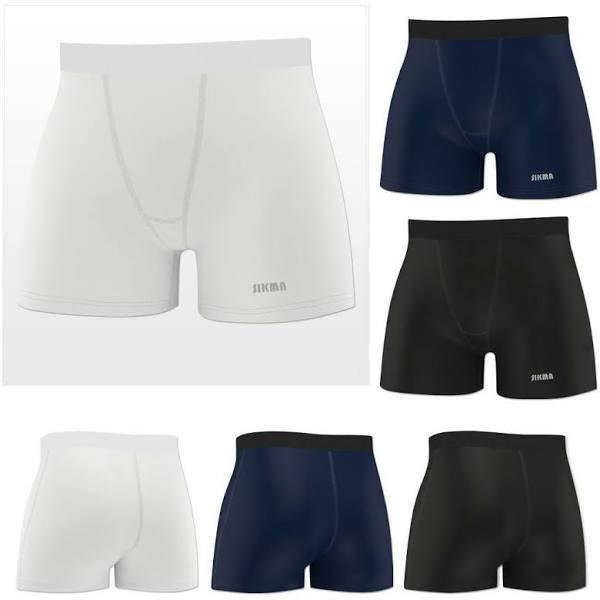 Sikma Men's Compression Baselayer Boxers (Pack of 3 Nos) - S - AfterPay & zipPay Available