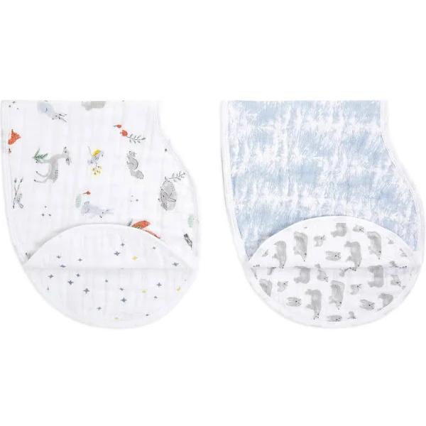 Aden + Anais Classic Burpy Bibs, 2 Pack (Naturally)