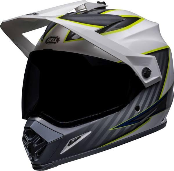 Bell MX-9 Adventure MIPS Dalton White Hi Viz Helmet