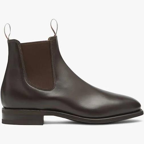 RM Williams Comfort Craftsman Chelsea Boots 2 UK Chestnut / Yearling