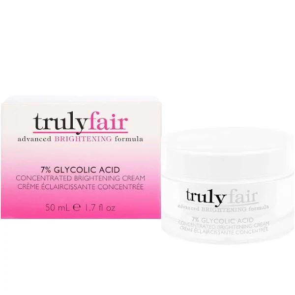 Truly Fair 7% Glycolic Acid Brightening Face Cream for Women 50ml