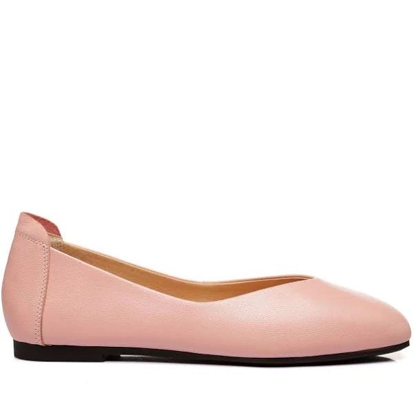 Australian Shepherd UGG Women Leather Ballet Flats Linda Light Pink / 37