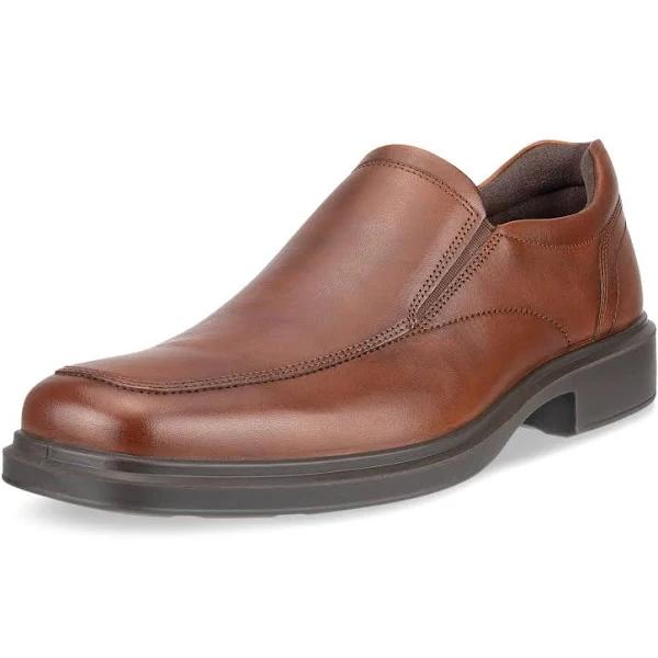 ECCO 500154-01053 Helsinki 2 Slip Brown Leather Mens Slip-on Shoes