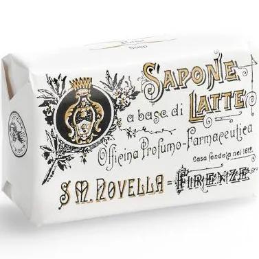 Santa Maria Novella Rose Milky Soap (Sapone Latte Rosa)