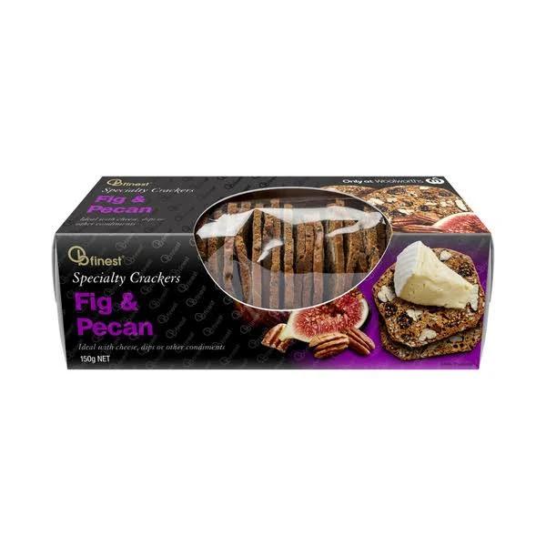 Ob Finest Fig & Pecan Crackers 150g