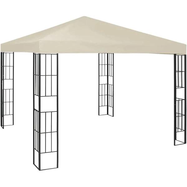 vidaXL - Gazebo - Cream - 3x3 M