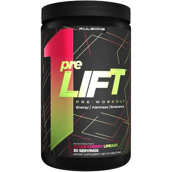 Pre Lift by Rule 1 Proteins - 30 Serves / Black Cherry Limeade