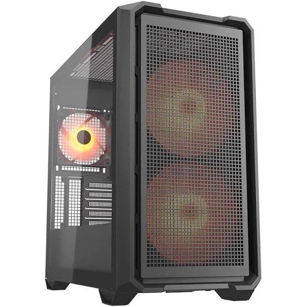 Cougar MX600 Mini RGB Micro-ATX Case - Black, CGR-5GC9B-RGB Computer Cases (PC Cases)