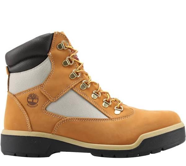 Timberland Mens 6 Inch Field Boot Brown/Green A18AH - Brown/Green - 8