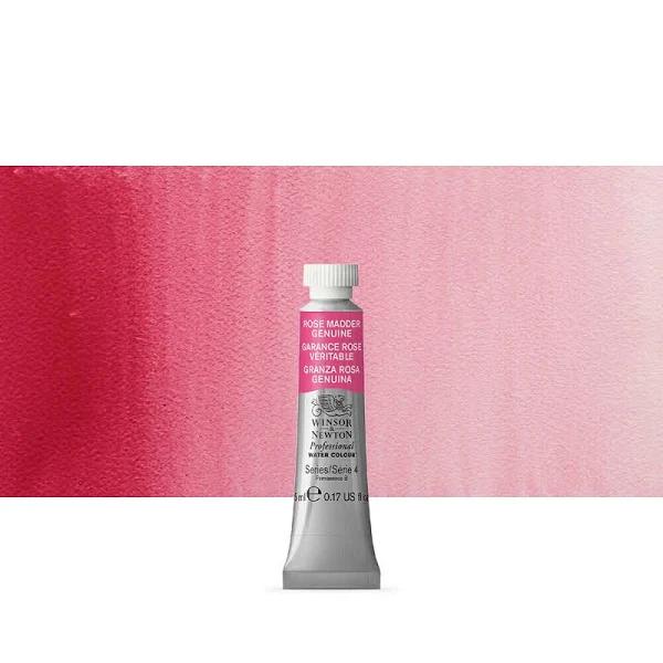 Winsor & Newton Professional Watercolour 5ml: Rose Madder Genuine S4