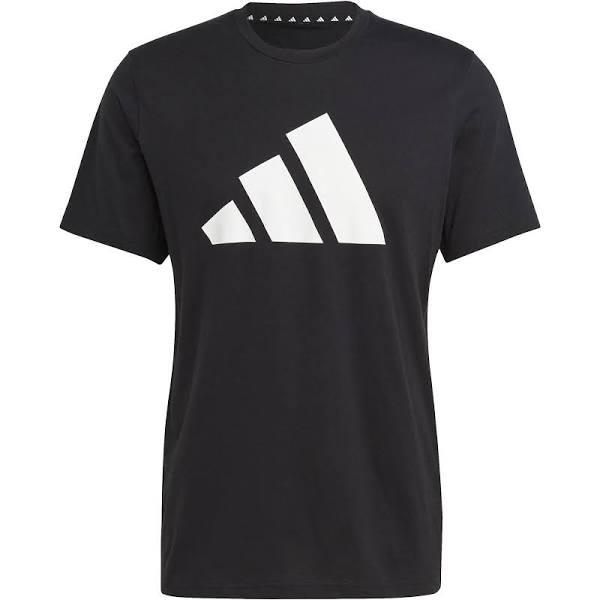 adidas-Train Essentials Feelready Logo Training Tee-Men-Black / White-l