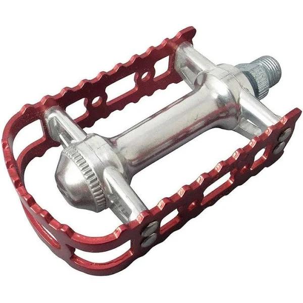 MKS Bear Trap Pedals Red / 1/2 Inch