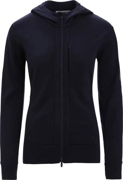 Icebreaker Quantum III LS Zip Hoodie (Women's) Midnight Navy / XL