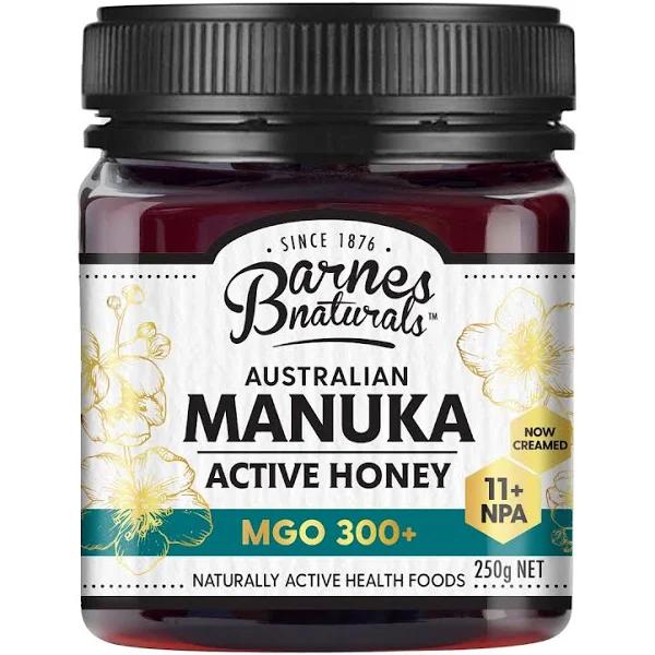 Barnes Naturals Australian Active Manuka Honey MGO 300+ 250g