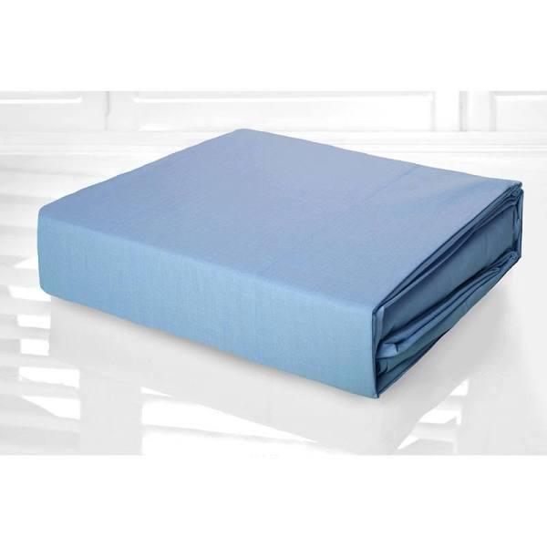 Kingdom Percale Sheet Set Sky Blue King Single