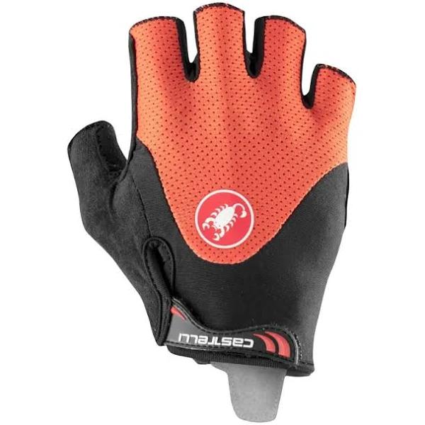 Castelli Arenberg Gel 2 Gloves - L - Fiery Red/Black