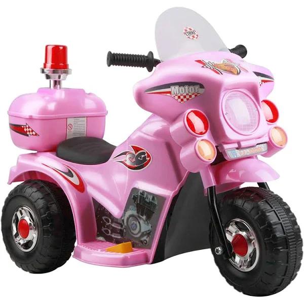 Rigo Kids Ride On Motorbike Motorcycle Car Pink