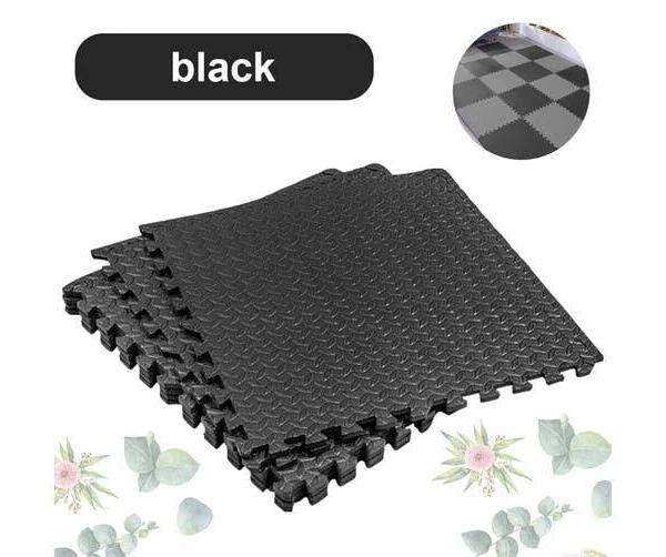 24x Interlocking Heavy Duty Eva Foam Gym Flooring Mat Floor Mats Tiles 60x60cm