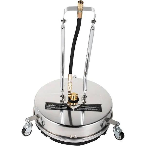 VEVOR Surface Cleaner 4000 PSI Pressure Surface Cleaner 16" Pressure Washer Surface Cleaner 1/4" QC Pressure Washing Surface Cleaner Stainless Steel