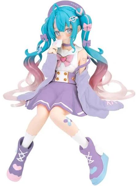 Hatsune Miku Noodle Stopper Figure Hatsune Miku Love Sailor Purple Color Version