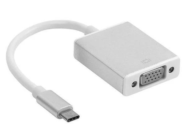 USB 3.1 Type C Plug to VGA Socket Converter