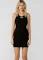 Lorna Jane Womens On The Move Rib Dress Black L