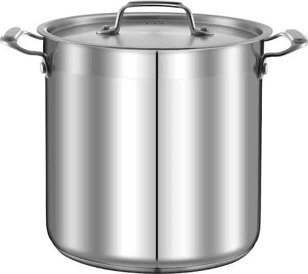 NutriChef Stainless Steel Cookware Stockpot - 24 Quart One Size