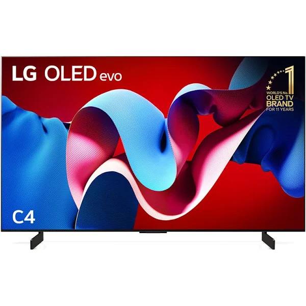 LG 42" OLED42C4PSA Oled Evo C4 4K UHD Smart TV [2024]