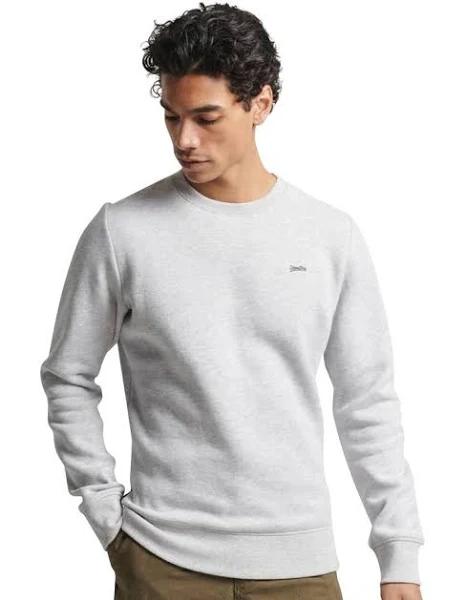 Superdry Essential Logo Sweatshirt GreySuperdry Essential Logo Sweatshirt Grey - Male - Large