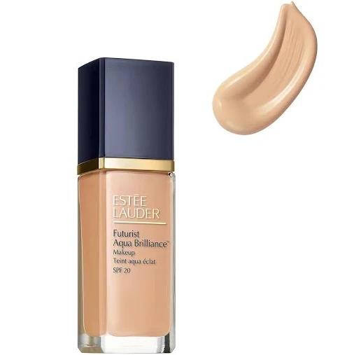 Estee Lauder Futurist Aqua Brilliance Makeup with Intense Moisture Infusion SPF 20 - 1N1 Ivory Nude