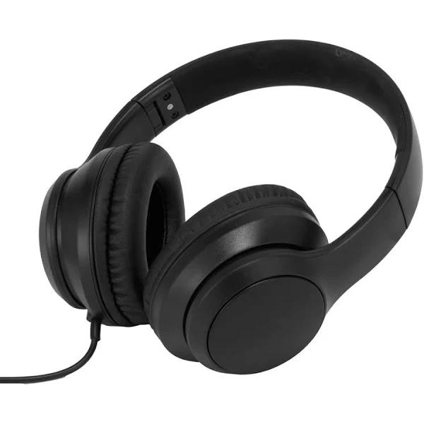 Kmart Wired Headphones - Black