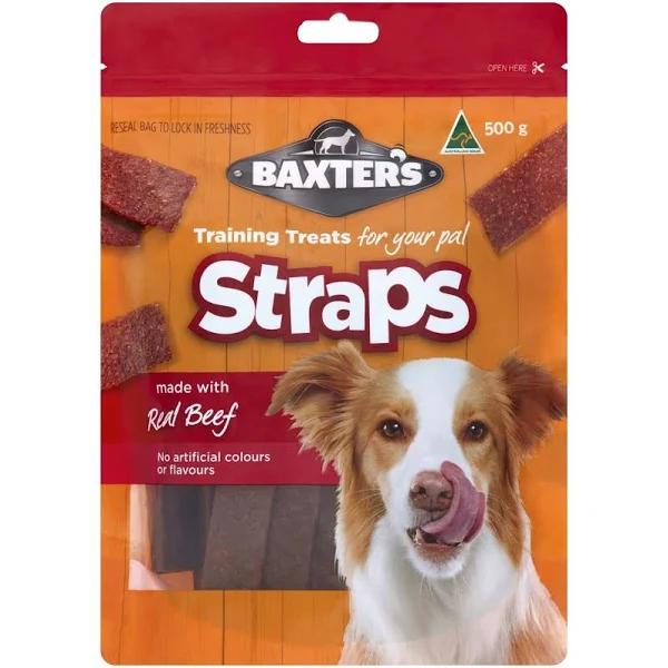 Baxter's Straps Beef 500g