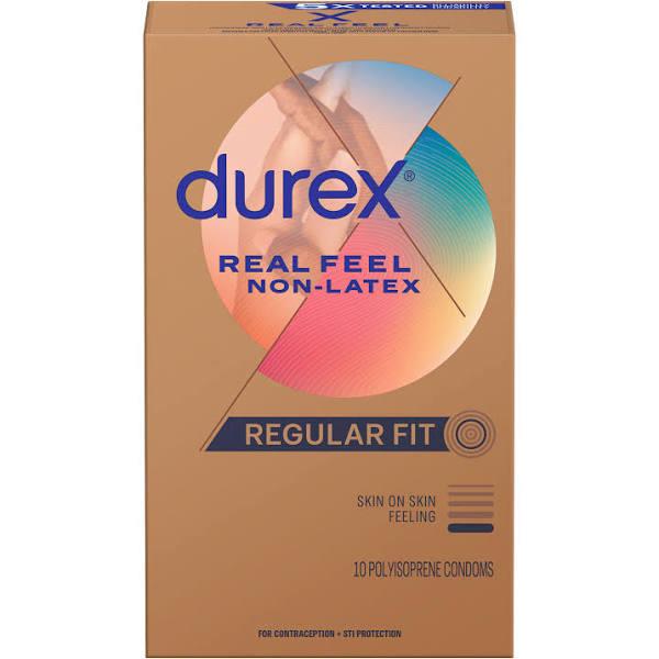 Durex Avanti Bare Real Feel Non-latex Condoms 10 Pack