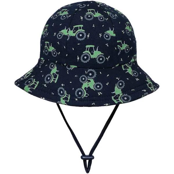 Bedhead Hats - Toddler Bucket Sun Hat - Tractor 47cm | 6-12 Months | S